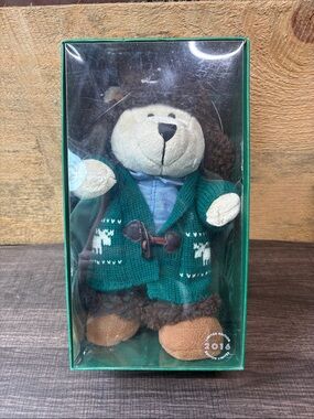 Starbucks Collector Bear - Green Sweater